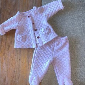 Koala Baby Newborn cozy lavender set